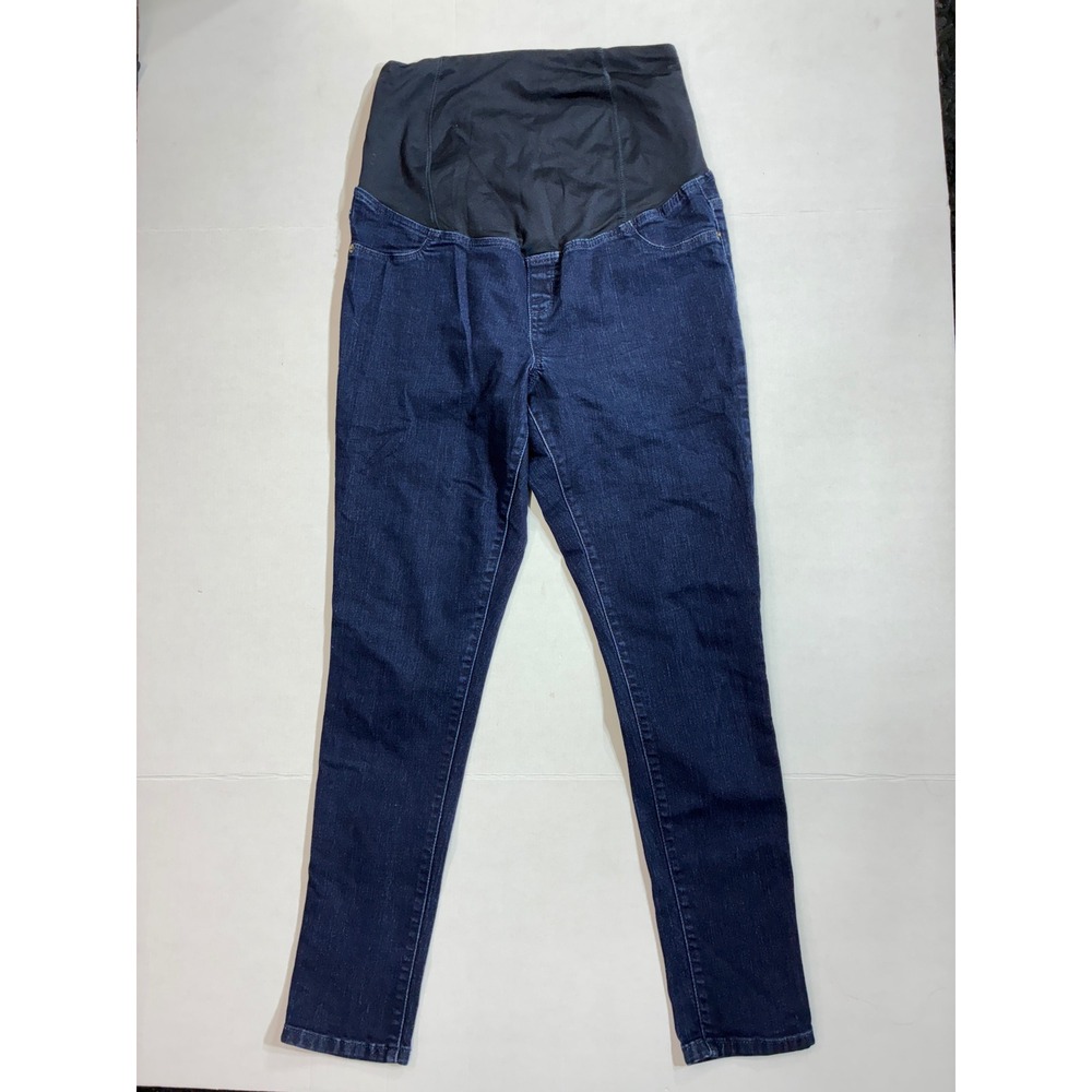 Isabel Maternity Jegging Women 10/30R Dark Blue Full Panel Skinny Jeans